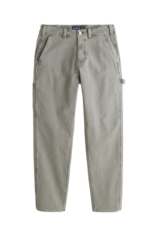 Pantalón loose - Verde oliva