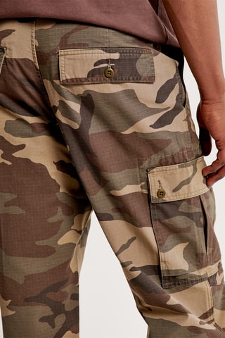 Pantalon cargo - Vert olive