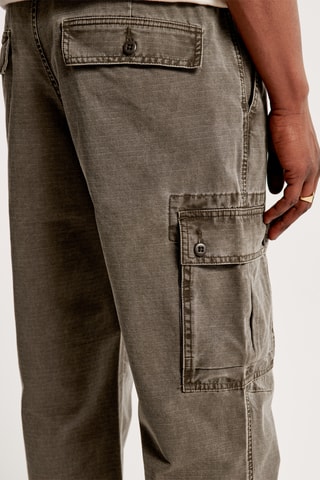 Pantalon cargo - Marron foncé