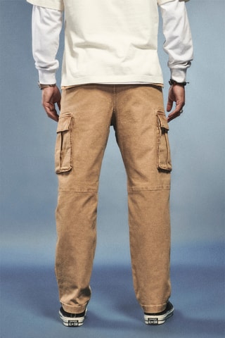 Pantalón loose - Caqui