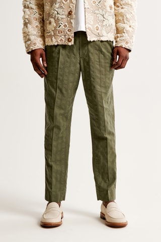 Pantalón loose - Verde oliva
