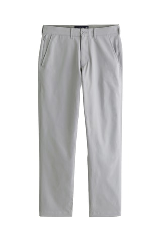Pantalon straight - Gris clair