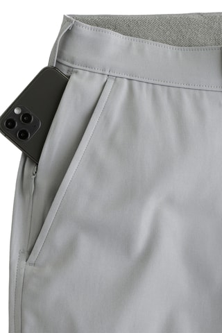 Pantalon straight - Gris clair