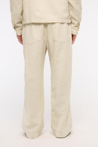 Pantalón baggy - Beige jaspeado