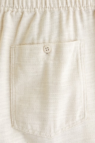 Pantalón baggy - Beige jaspeado