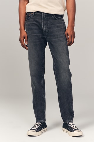Jean slim taille haute - Noir