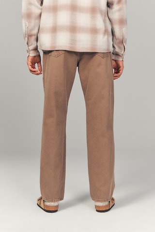 Jean loose - Marron