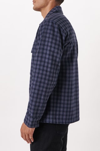 Sobrecamisa - Azul marino y gris claro