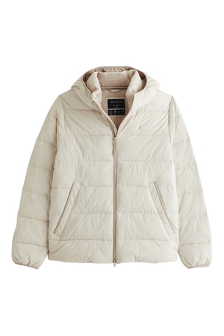 Anorak con capucha - Crudo