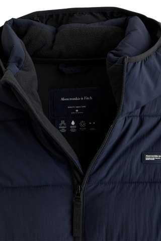 Doudoune à capuche - Bleu marine