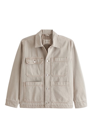Veste en jean - Ecru