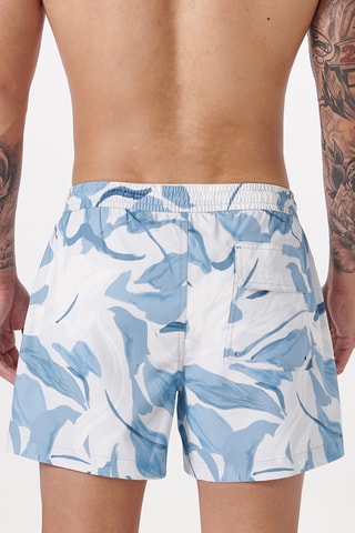 Short de bain - Bleu-gris