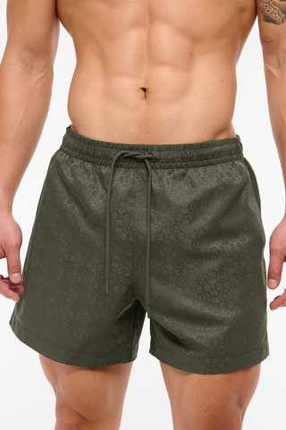 Short de bain - Vert olive