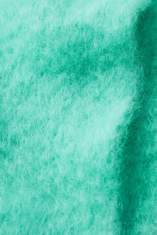 Écharpe em lã mohair e lã - Verde