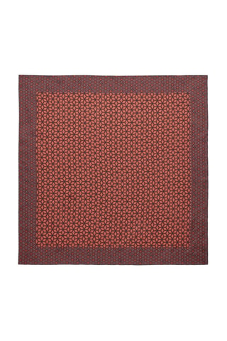 Foulard in seta di gelso - Rosso