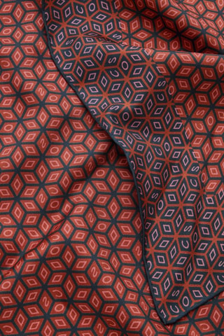 Foulard in seta di gelso - Rosso