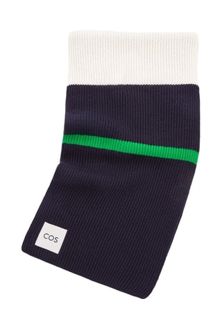 Sciarpa in lana - Navy