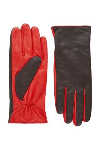 Guanti in pelle di capra - Rosso