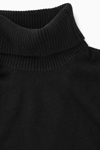 Maglia in lana e cashmere - Nero