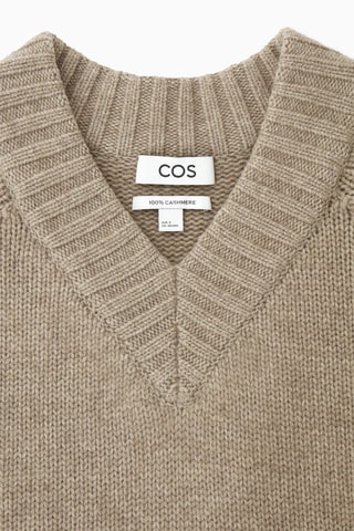 Maglia in cashmere - Beige