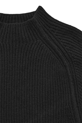 Maglia in lana e cashmere - Nero - COS