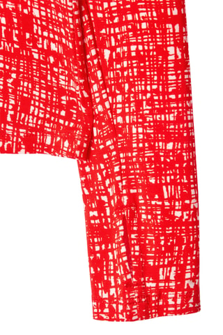 Camisola slim - Vermelho