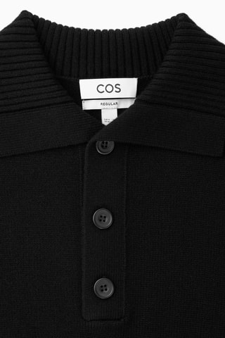 Maglia in lana e cashmere - Nero