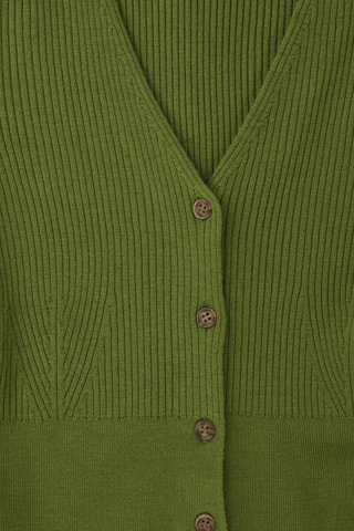 Cardigan in lana - Verde