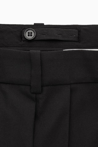 Pantaloni in lana - Nero