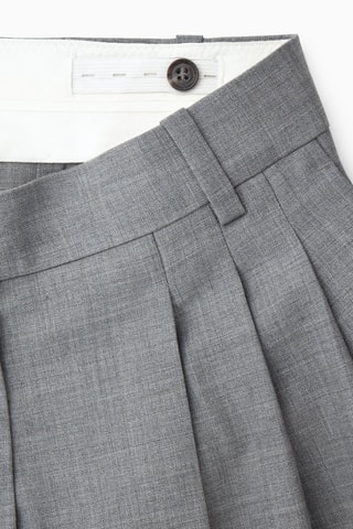 Pantaloni in lana - Grigio