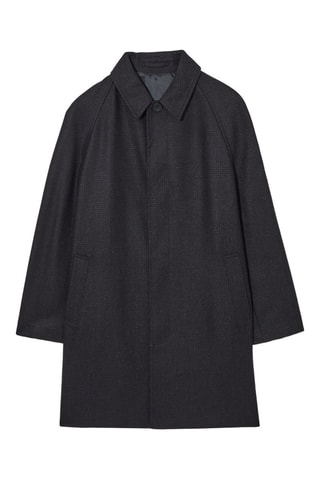 Caban in lana - Navy