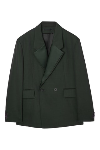 Giacca in lana - Verde scuro