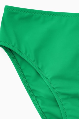 Parte de baixo de biquíni de cintura subida- Verde