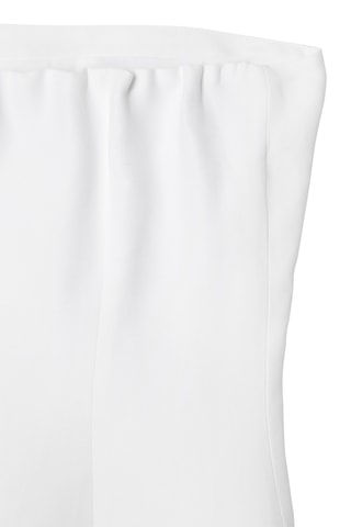 Top caicai slim em linho - Branco