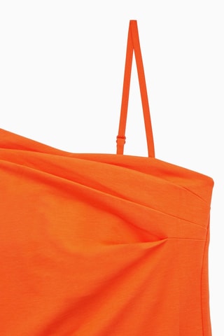 Vestido direito - Laranja