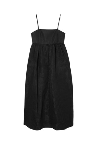 Vestido estilo patinadora - Preto