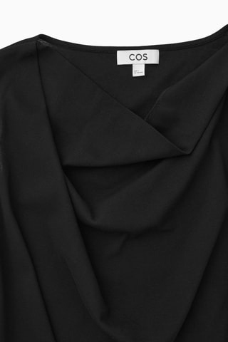 Vestido estilo patinadora - Preto