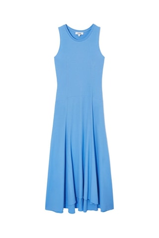 Vestido comprido - Azul-claro