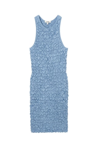 Vestido justo - Azul-claro