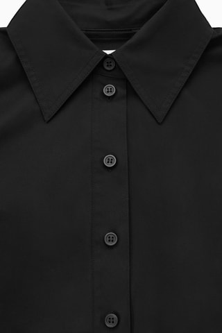 Vestido-camisa - Preto