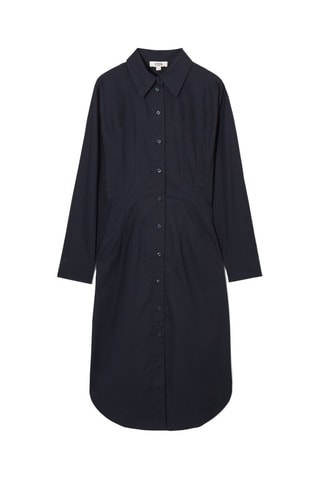 Vestido-camisa - Azul