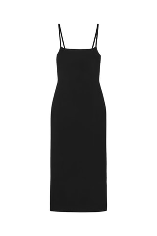 Vestido justo slim - Preto