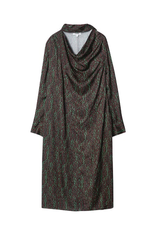 Vestido direito relaxed - Preto