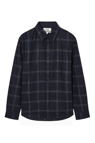 Camisa em lã - Azul
