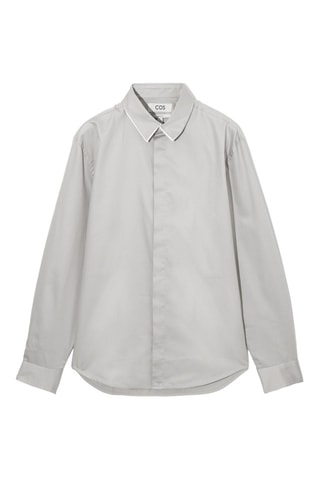 Camisa - Cinzento-claro