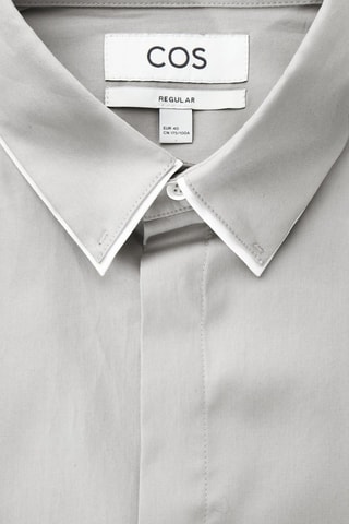 Camisa - Cinzento-claro