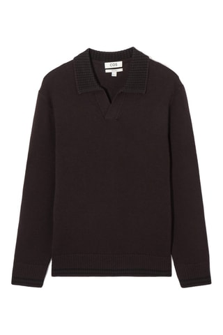 Maglia in lana - Marrone scuro