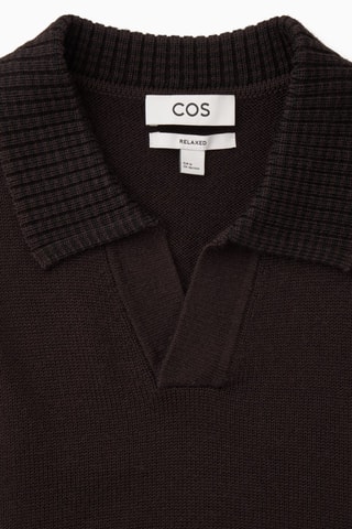 Maglia in lana - Marrone scuro