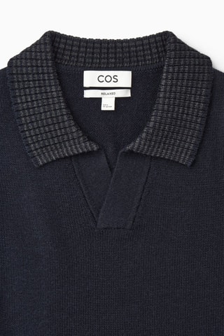 Maglia in lana - Blu