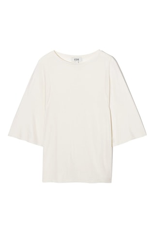 Blusa in seta - Bianco